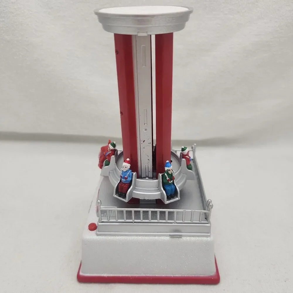 House Drop Tower Coaster Ride Musical Christmas Carnival Pan Asian 2014 Mini 8